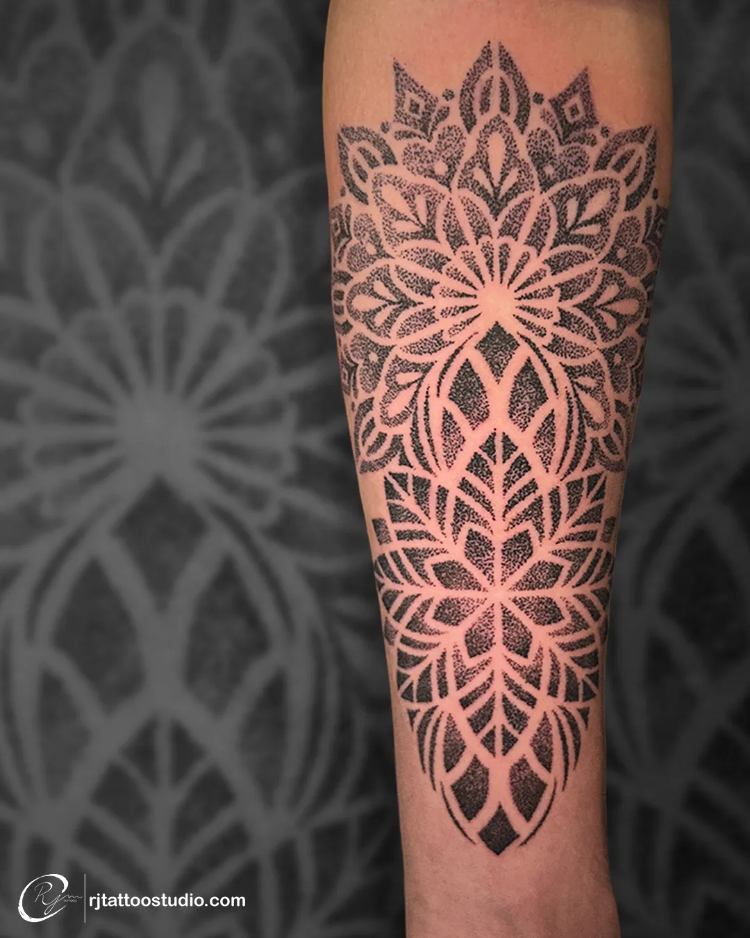 Blackwork Sleeve Tattoo