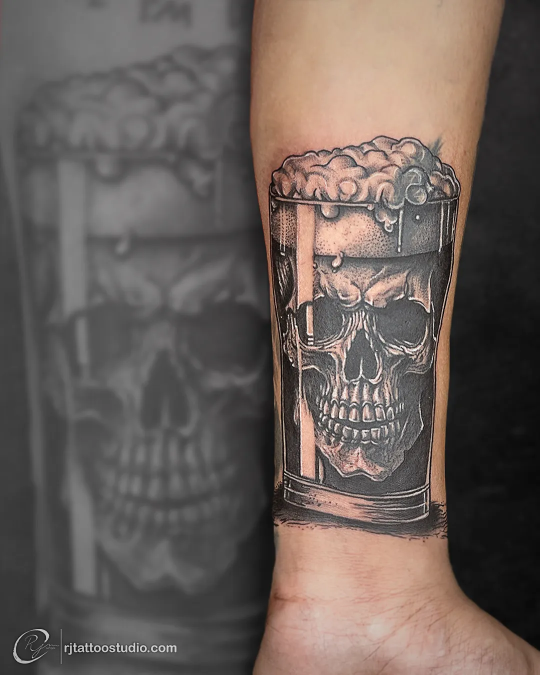 Blackwork Sleeve Tattoo