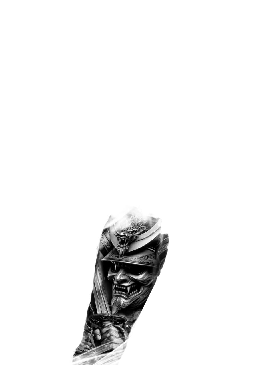 The Armored Samurai - Final Detail at the Wrist