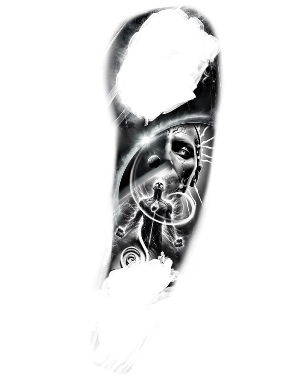 The Armored Samurai at the wrist