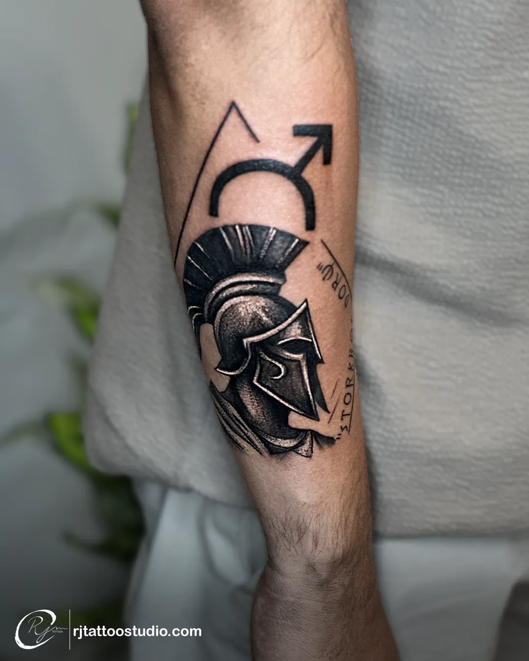 Blackwork Sleeve Tattoo